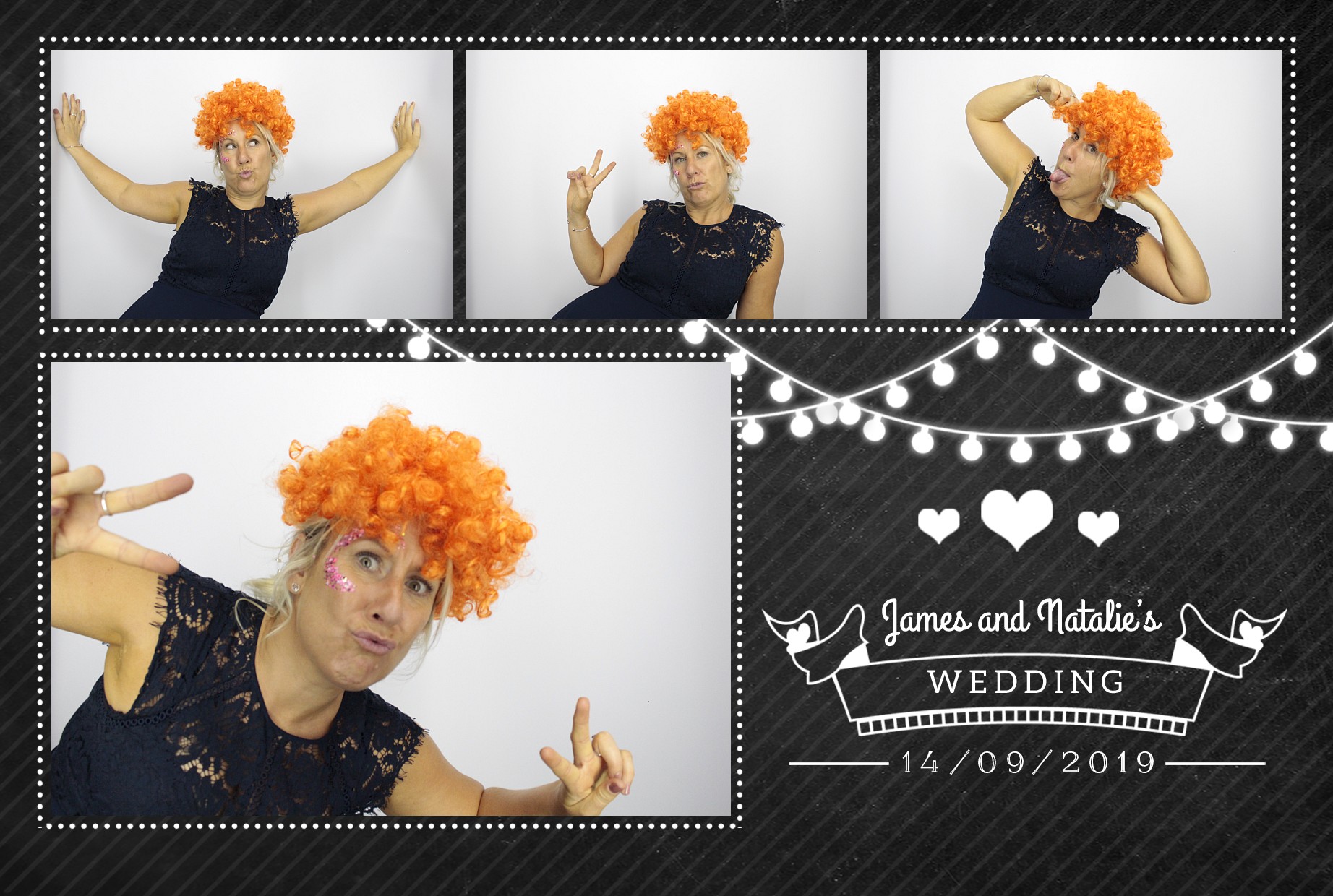 James and Natalie’s Wedding | View more photos from the event at gallery.myphotoboothexperience.co.uk/u/MyPhotoBoothExperienceLtd/James-and-Natalie’s-Wedding